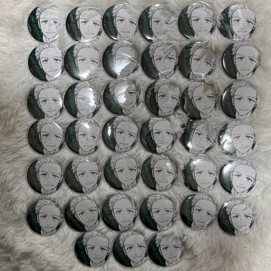 WIND BREAKER 梅宮一　トレーディング　缶バッジ 38枚