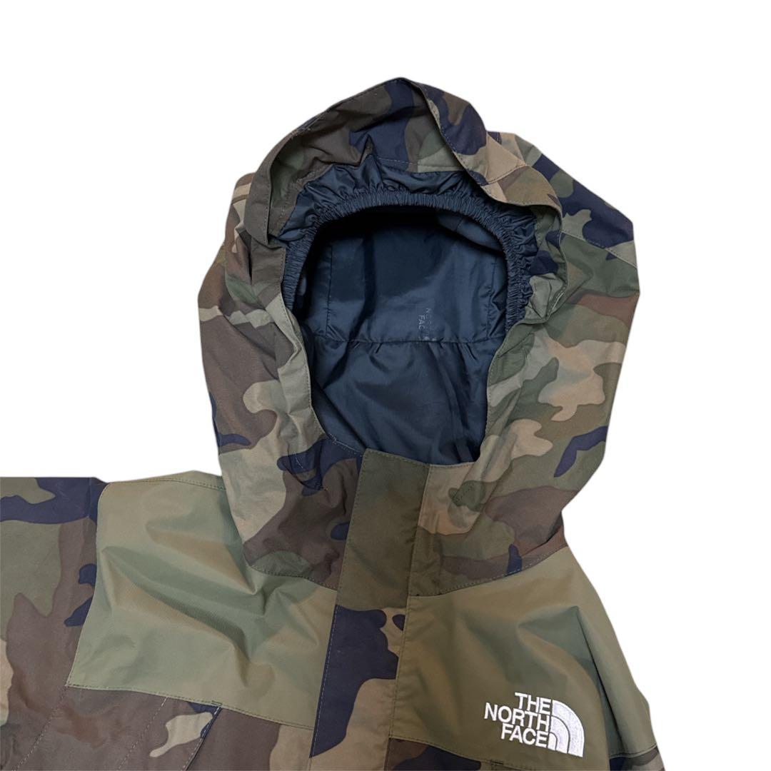 【美品】THE NORTH FACE キッズスノースーツ 130cm カモフラ