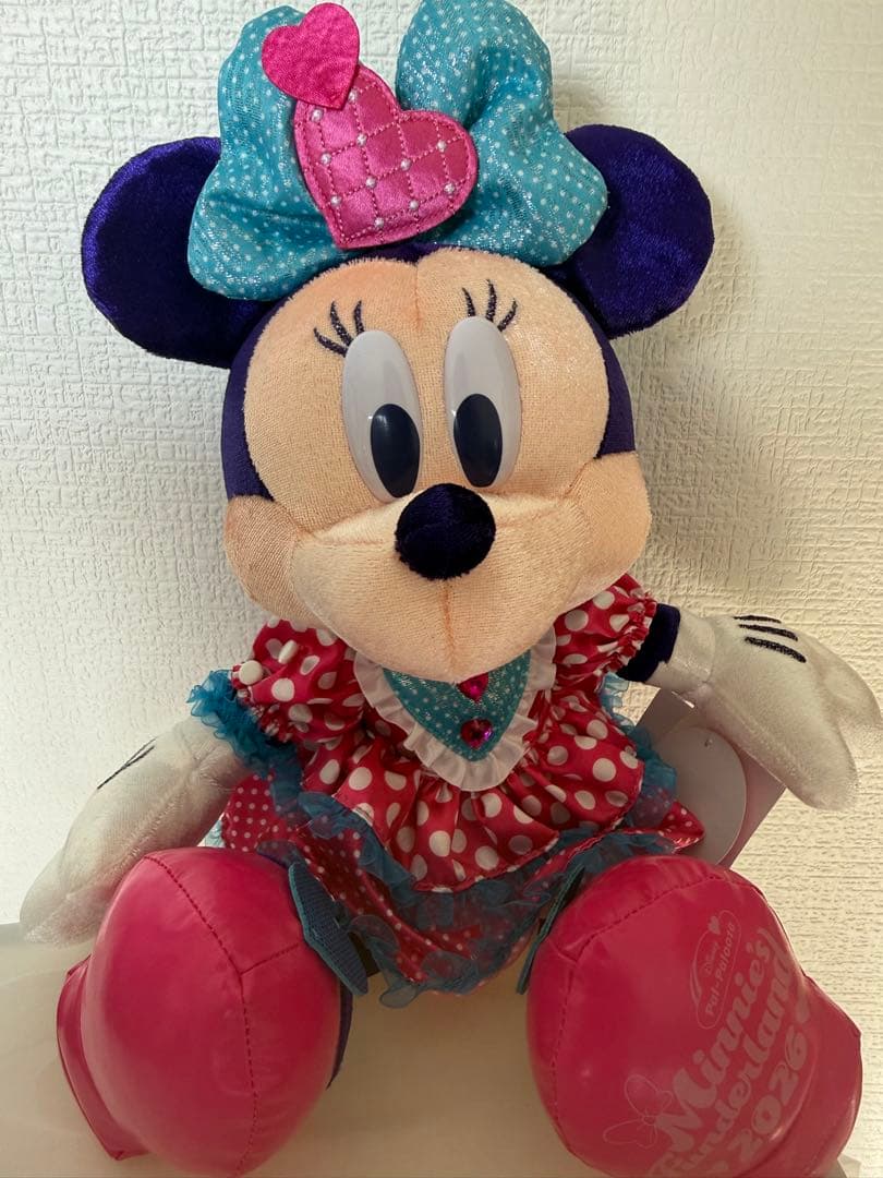 ディズニーランド　パルパルーザ　ミニーのファンダーランド　ぬいぐるみ