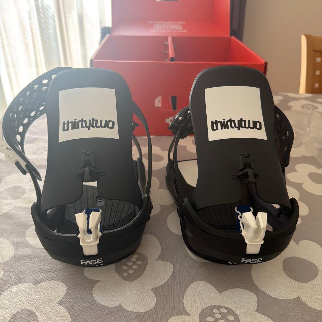 thirtytwo FASE スノーボードビンディング ブラック Mサイズ