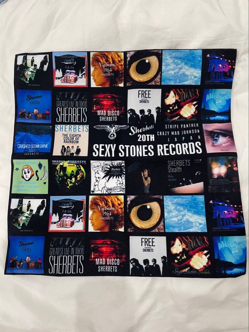 セクシーストーンズレコーズ 20周年 クッションカバー