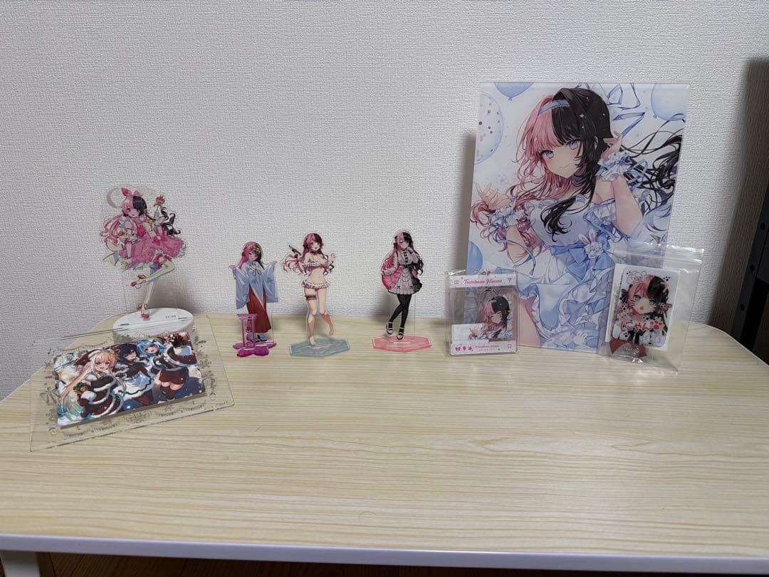 橘ひなのグッズ、ぶいすぽグッズ