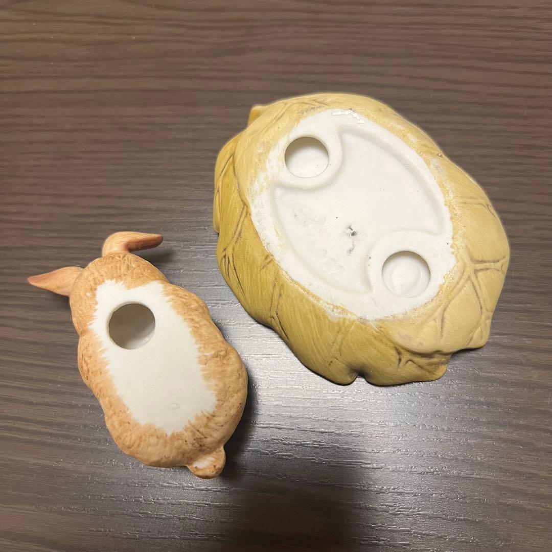 【英国製】ベスウィック ピーターラビット フィギュリン 6体セット 陶器 置物