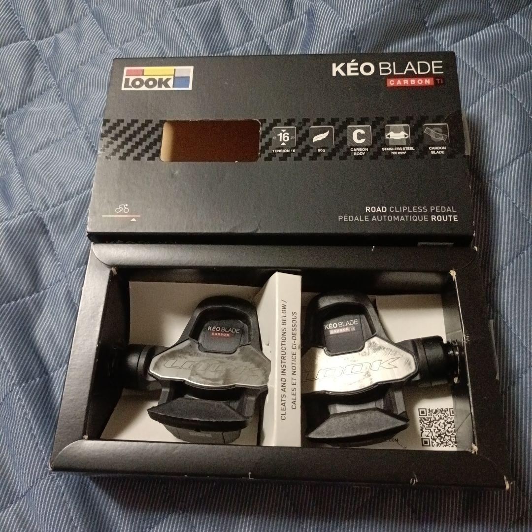 LOOK Kéo Blade Carbon チタン　未使用新品クリート付き