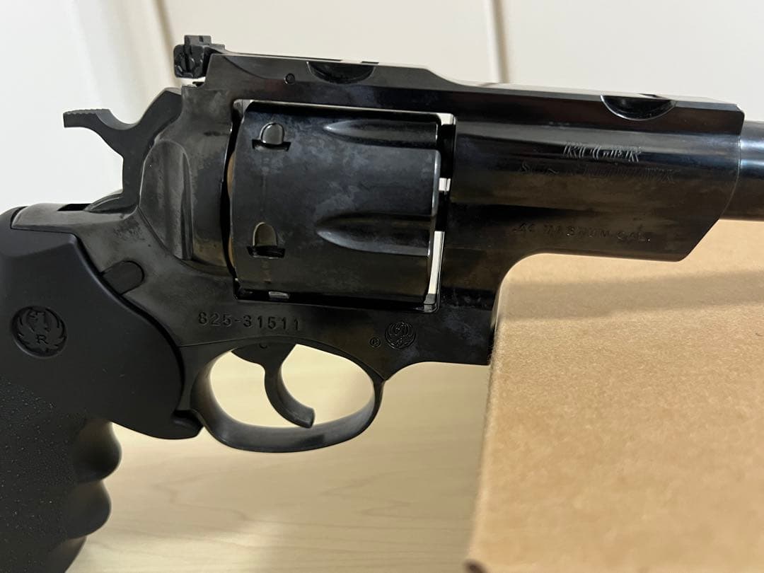 【マルシン】スーパーレッドホーク 7.5インチ Wディープブラック ガスガン