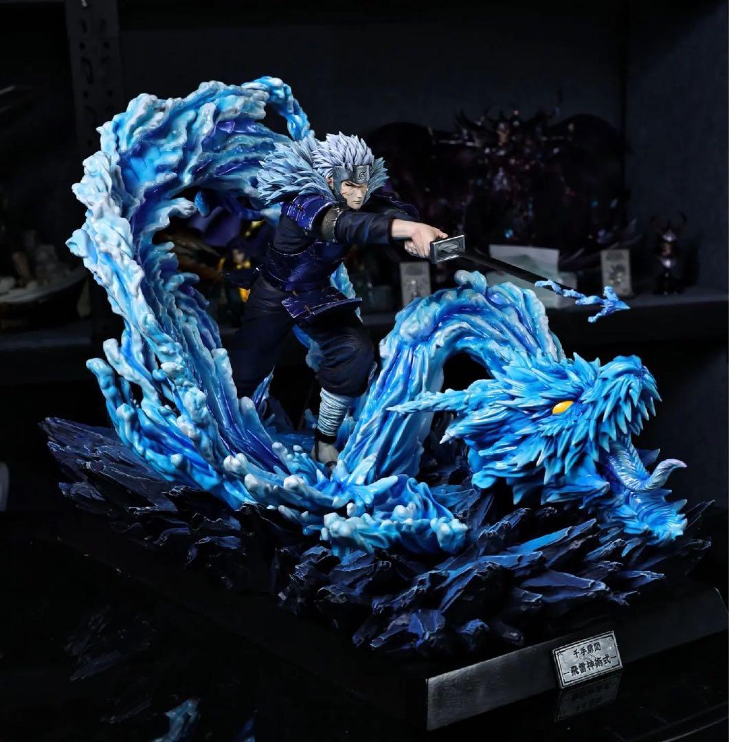 NARUTOナルト　飛雷神斬り　千手扉間　ガレージキッド　フィギュア　完成品