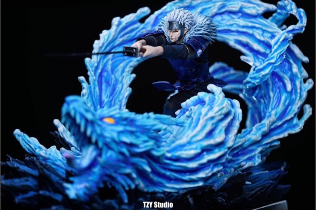 NARUTOナルト　飛雷神斬り　千手扉間　ガレージキッド　フィギュア　完成品