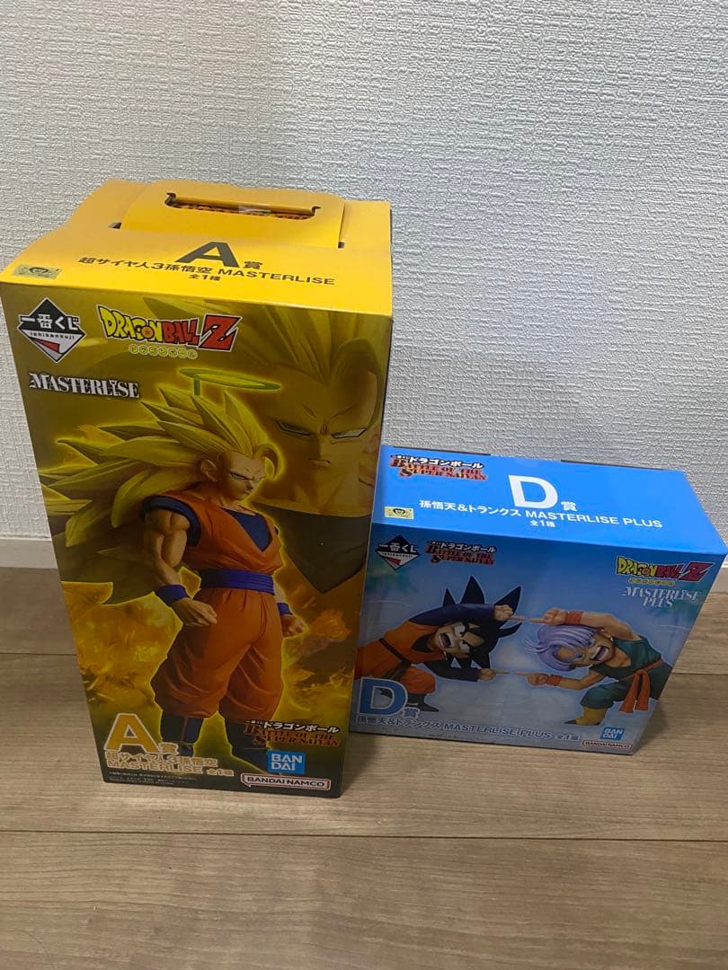 ドラゴンボールZ 一番くじ 超サイヤ人3孫悟空 孫悟天＆トランクス セット
