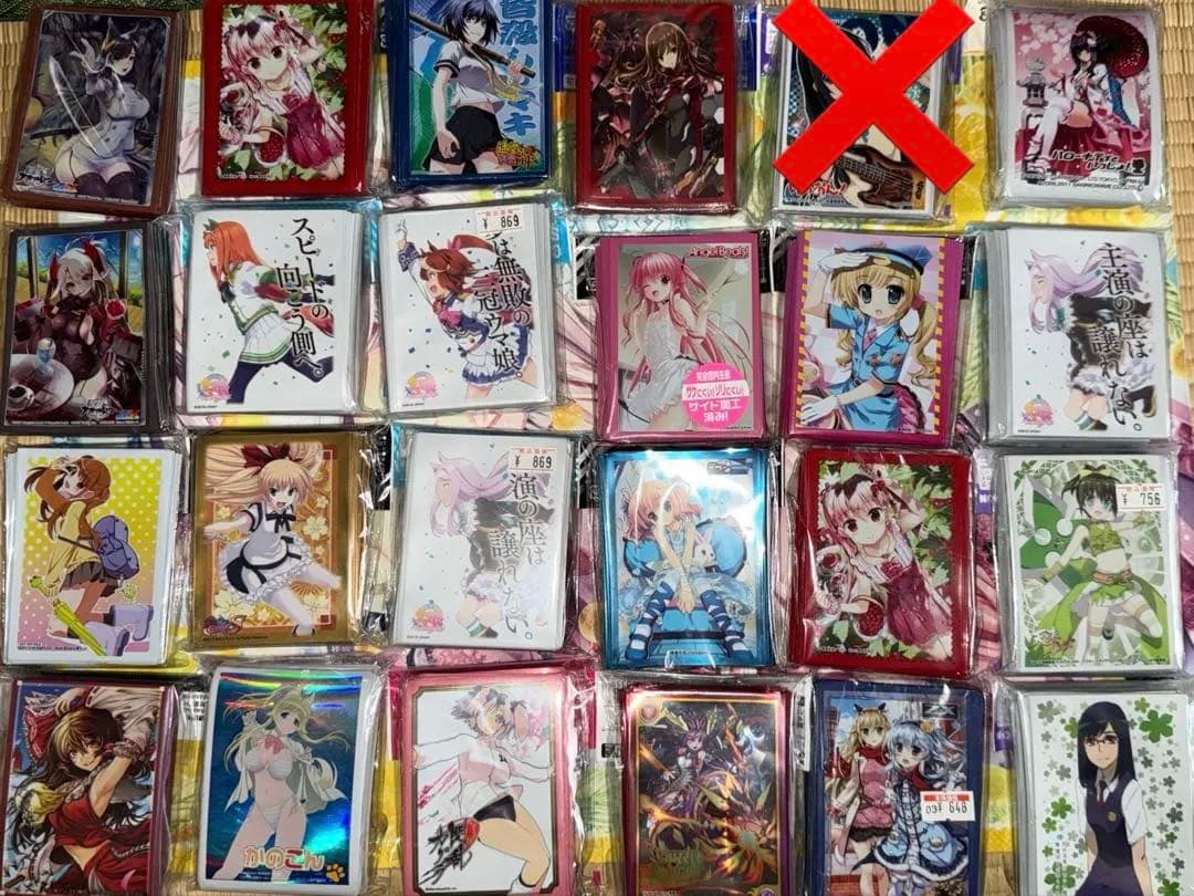 カードスリーブ　まとめ売り　キャラクタースリーブ