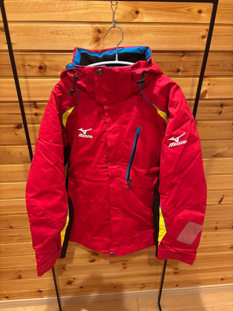 Mizuno 赤 スキーウェア 上下セット（M）