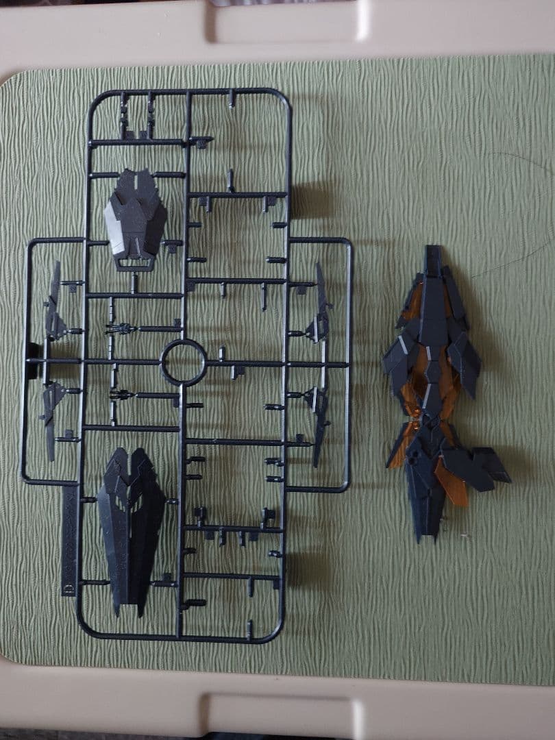 プレバン限定バンシィ・ノルン最終決戦仕様（中途仮組み品）