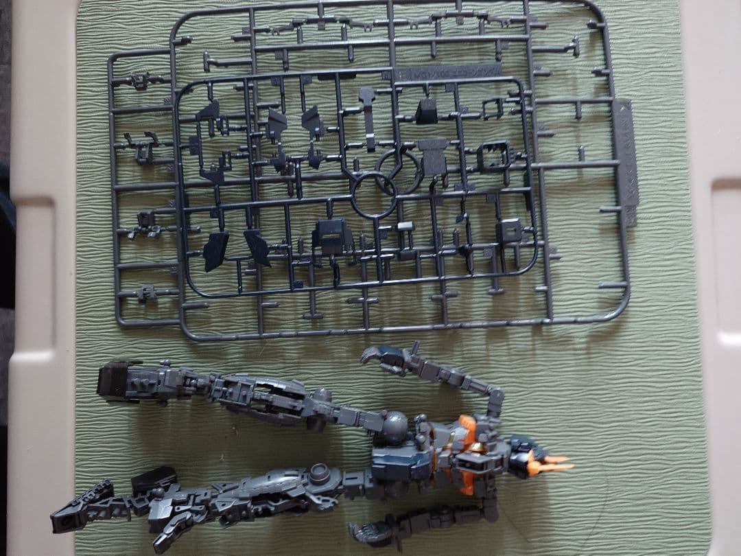 プレバン限定バンシィ・ノルン最終決戦仕様（中途仮組み品）