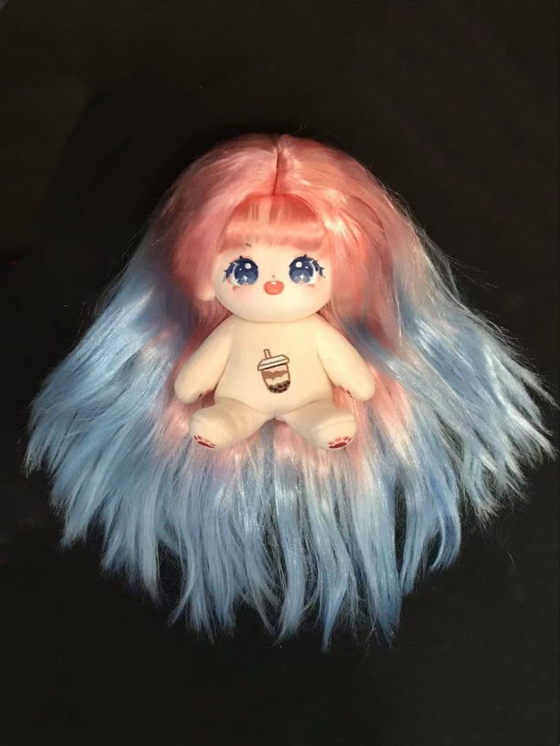 着せ替えぬいぐるみ 20cm ロングヘア スケルトン(骨)入り 無属性ぬいぐるみ