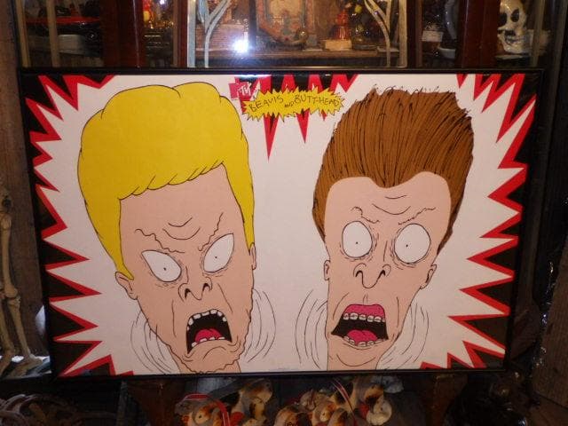 90'S★ビーバス&バットヘッド★ポスター★24★MTV★ビンテージ★USA雑貨