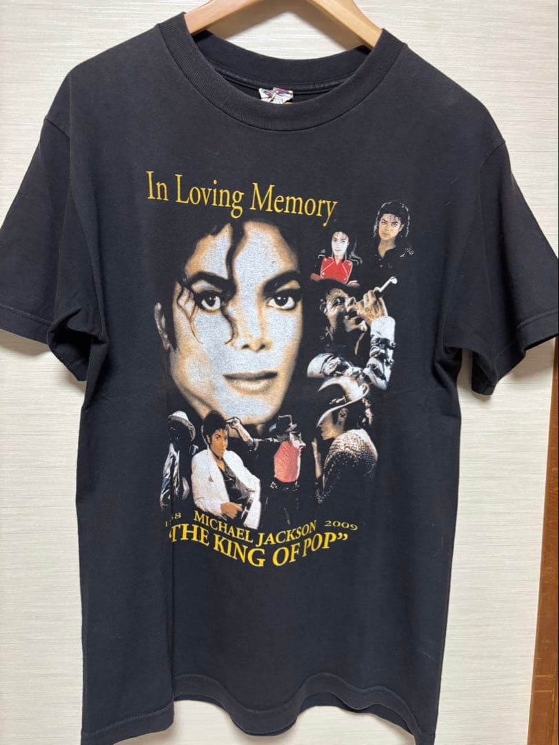 マイケルジャクソン追悼Tシャツ