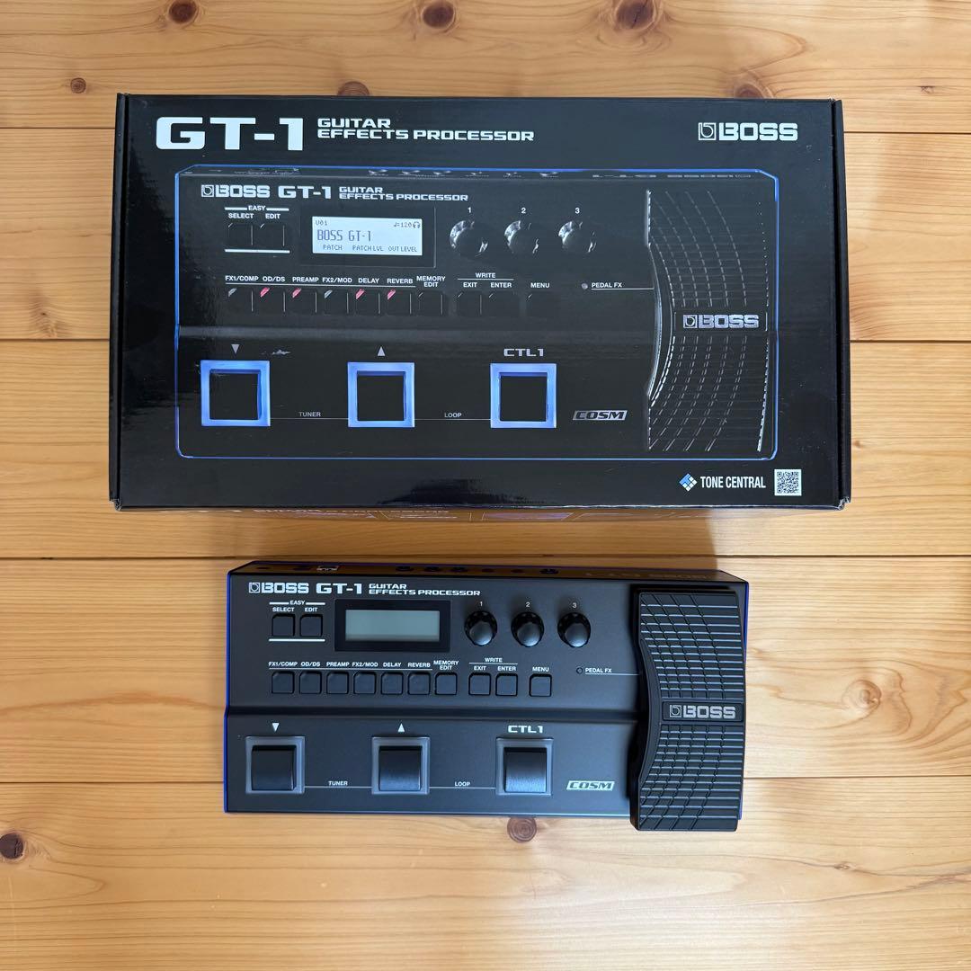 BOSS GT-1 マルチエフェクター（外箱・説明書付）