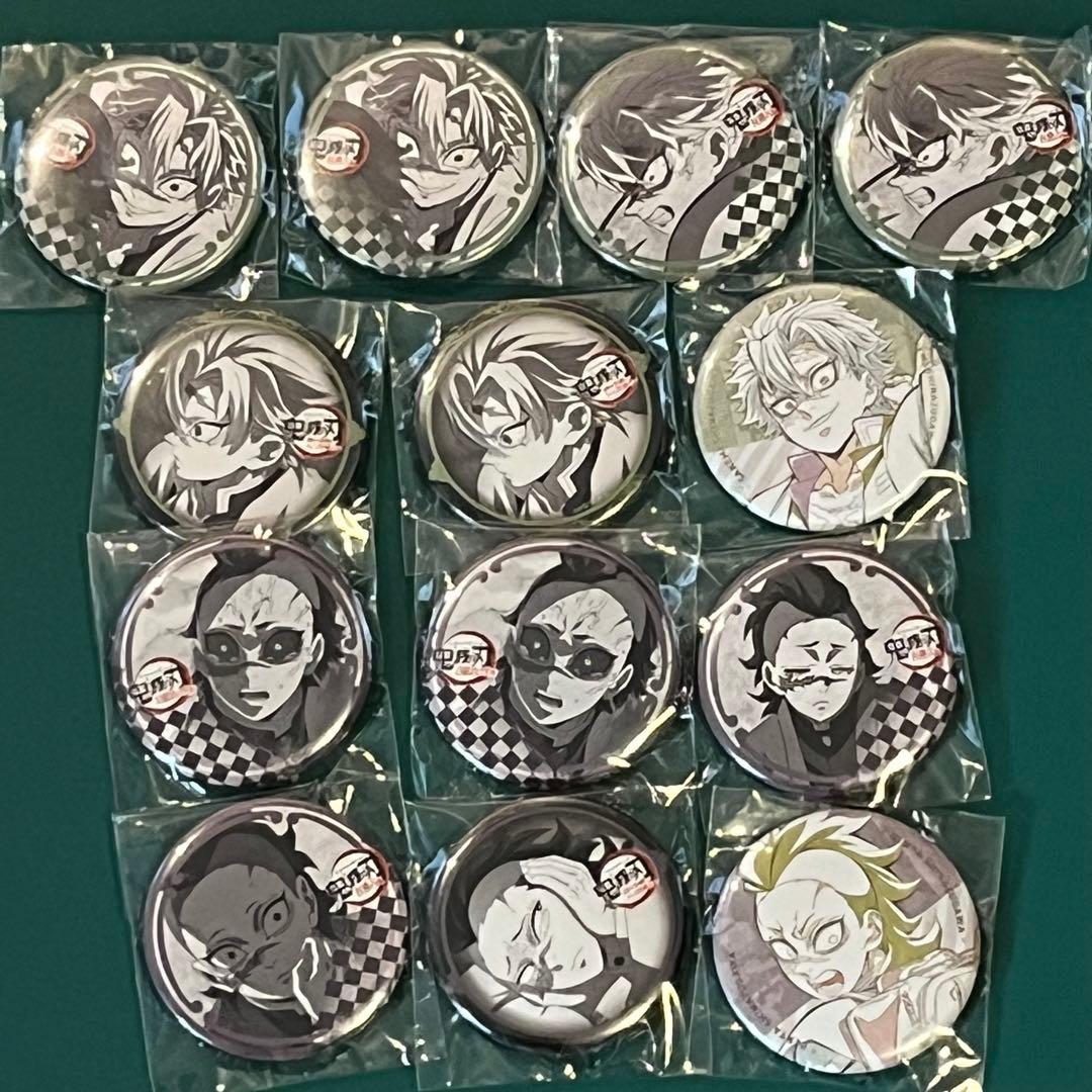 鬼滅の刃 不死川実弥 不死川玄弥 缶バッジ まとめ売り
