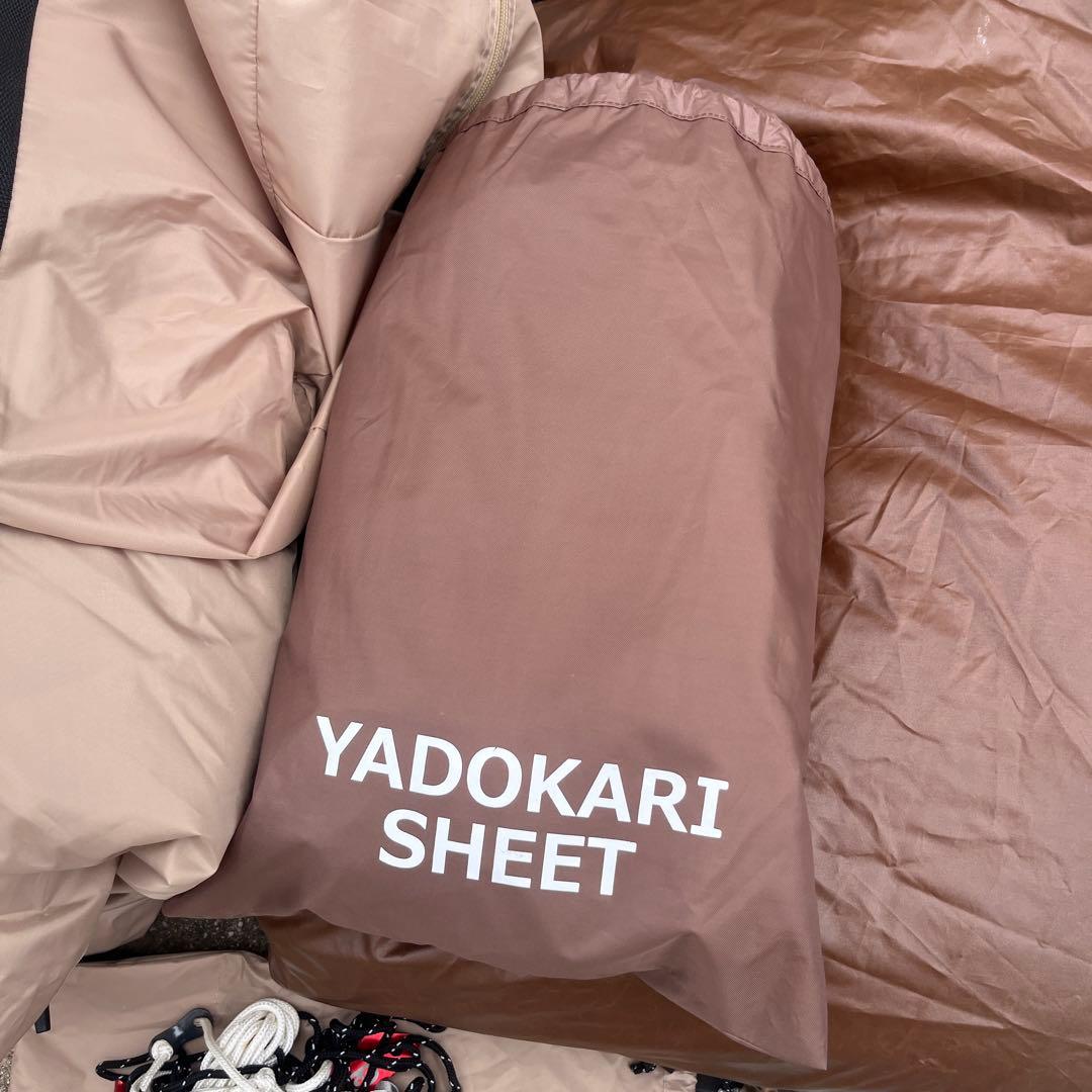 め*く様 美品 DOD ヤドカリテント タン シート マット セット キャンプ