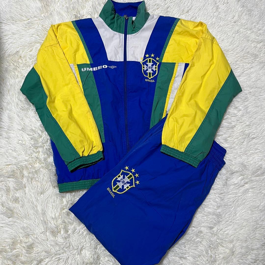 【希少】90s ブラジル代表 アンブロ セットアップ