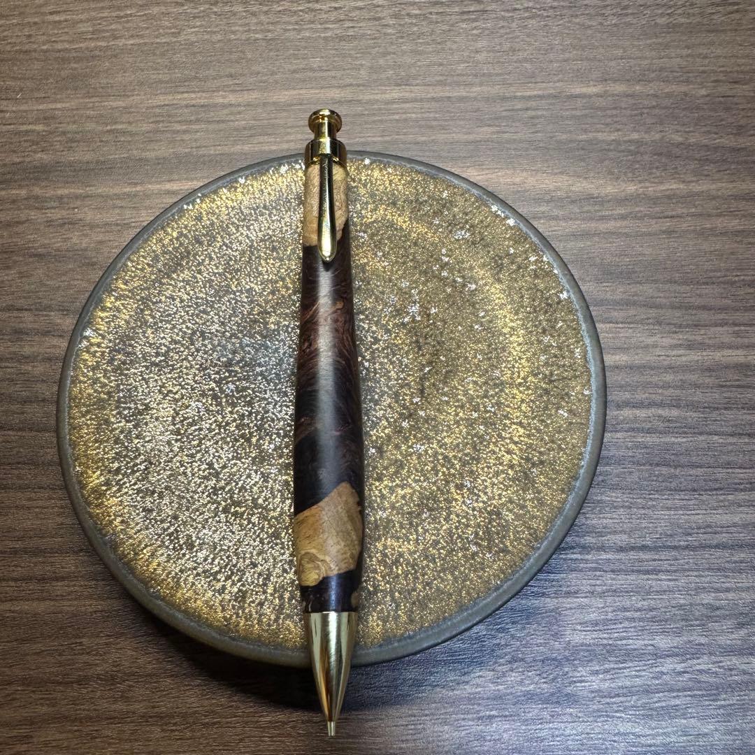 こぶた工房　ローズウッド極上紅白　特注　シャーペン　未使用