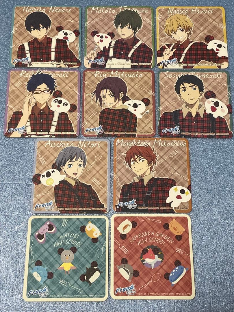 Free! カフェ パルコアラ コースター