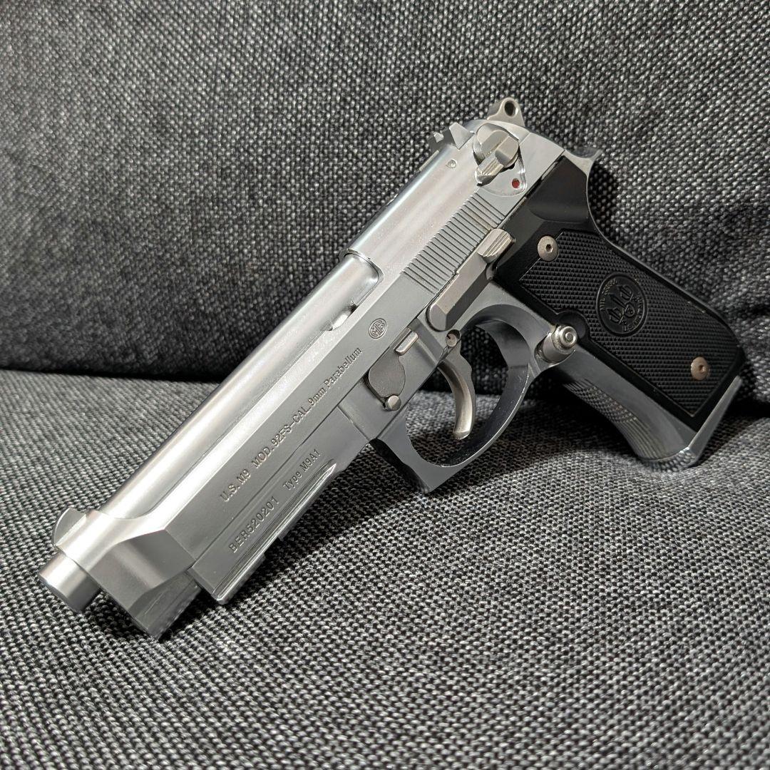 【希少】東京マルイ ベレッタM9A1 ステンレス ガスブローバック 生産終了品