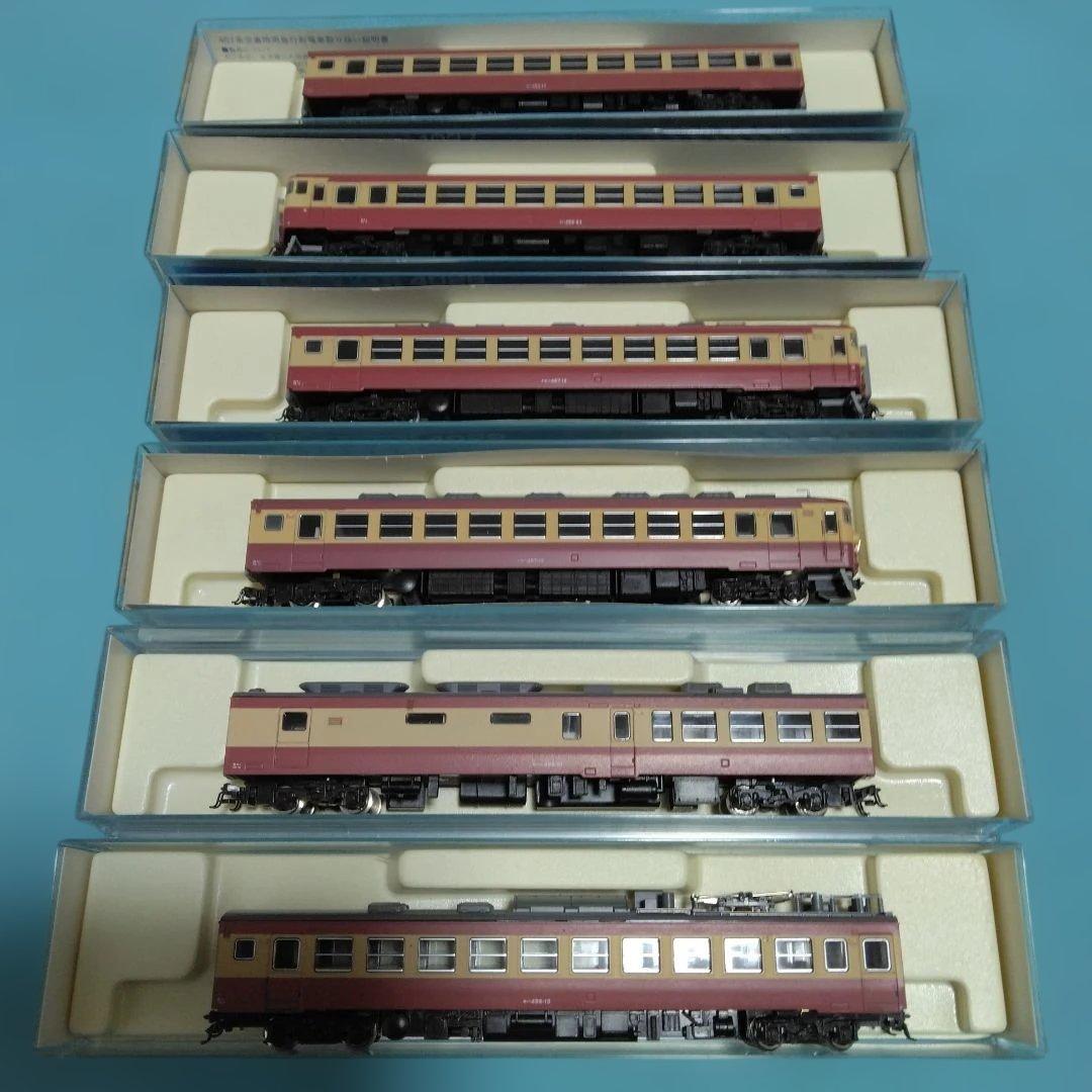 KATO 455系 急行6両セット（モハ456モーター車付き）