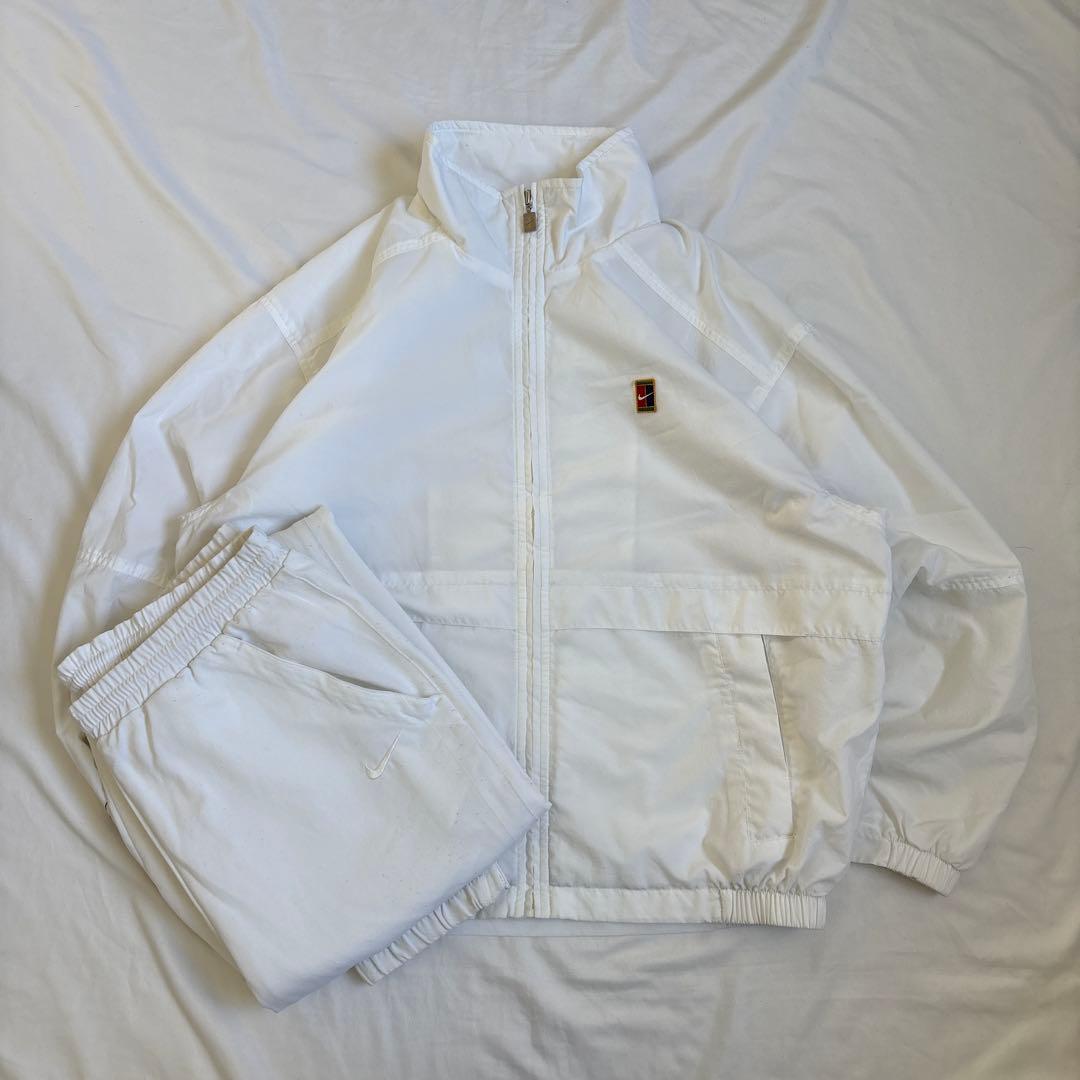90s NIKE セットアップ　ナイロンジャケット　ナイキ
