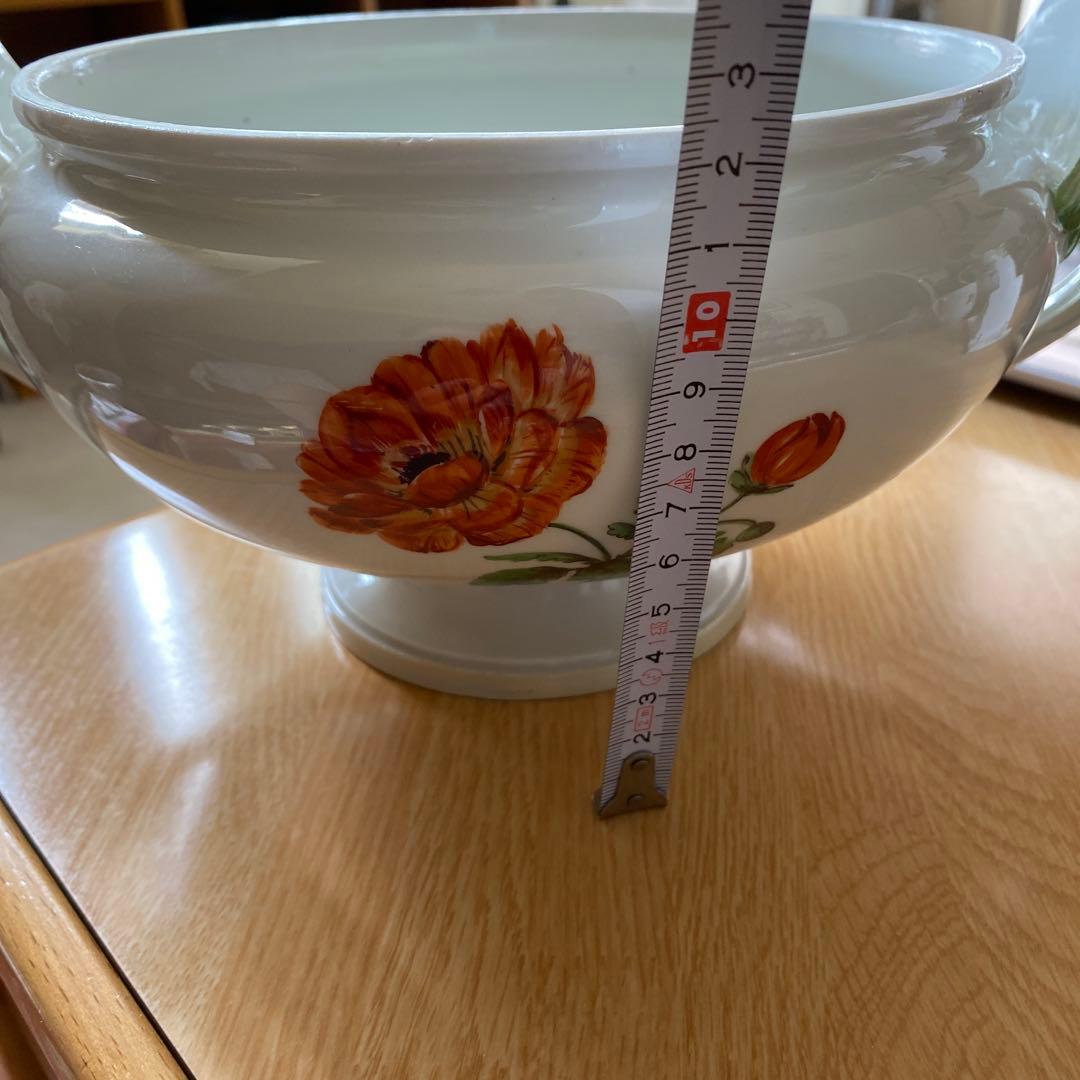 マイセン コンポート　ボウル　大型　蓋欠品