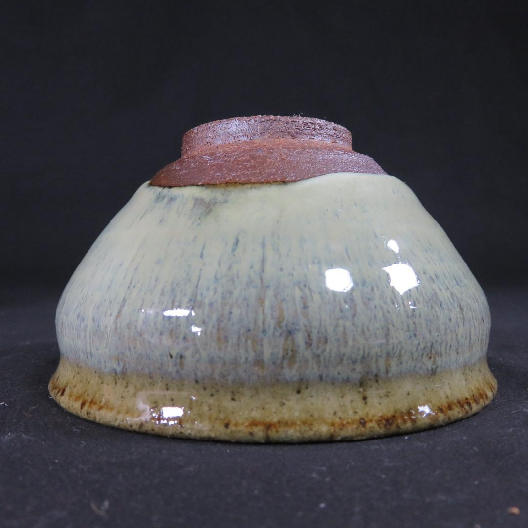 茶碗 元窯 天目 高鶴元作 共箱 木箱 作家 在銘 抹茶碗 茶器 茶道具