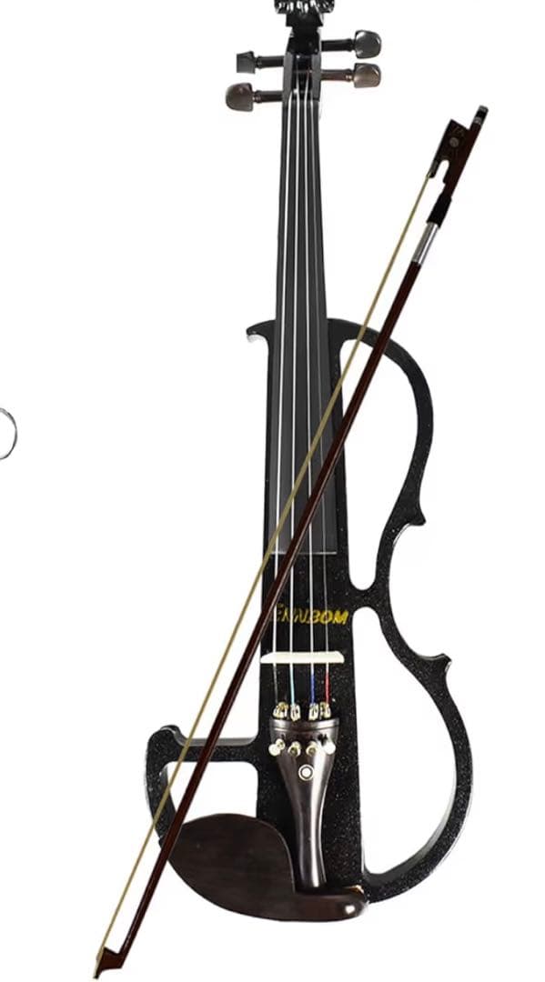 【超得大セール】Ennbom エレキヴァイオリン エボニー サイレントバイオリン