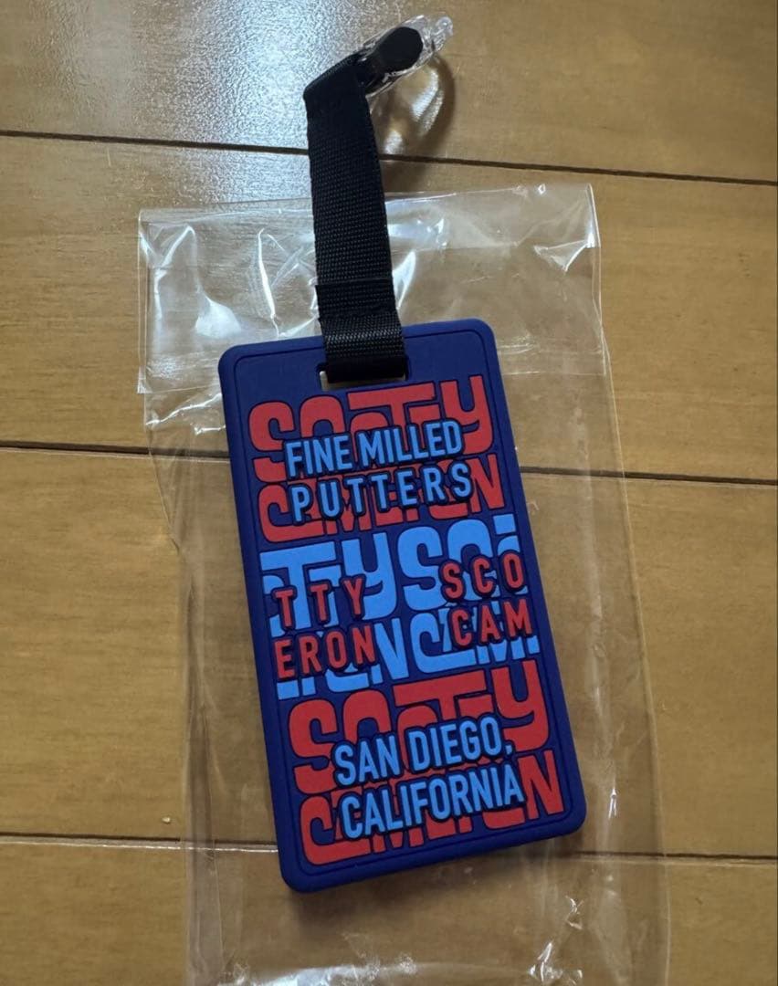 スコッティ キャメロン◆パターカバー リーシュ◆青色/赤色◆レア品ギャラリー限定