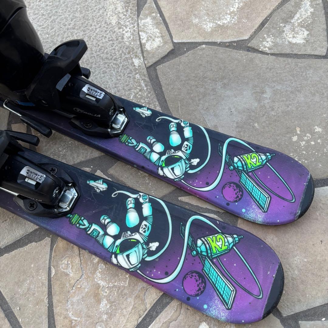 【送料込み】K2 ジュニアスキー4点セット 100cm 男の子 キッズ 小学生