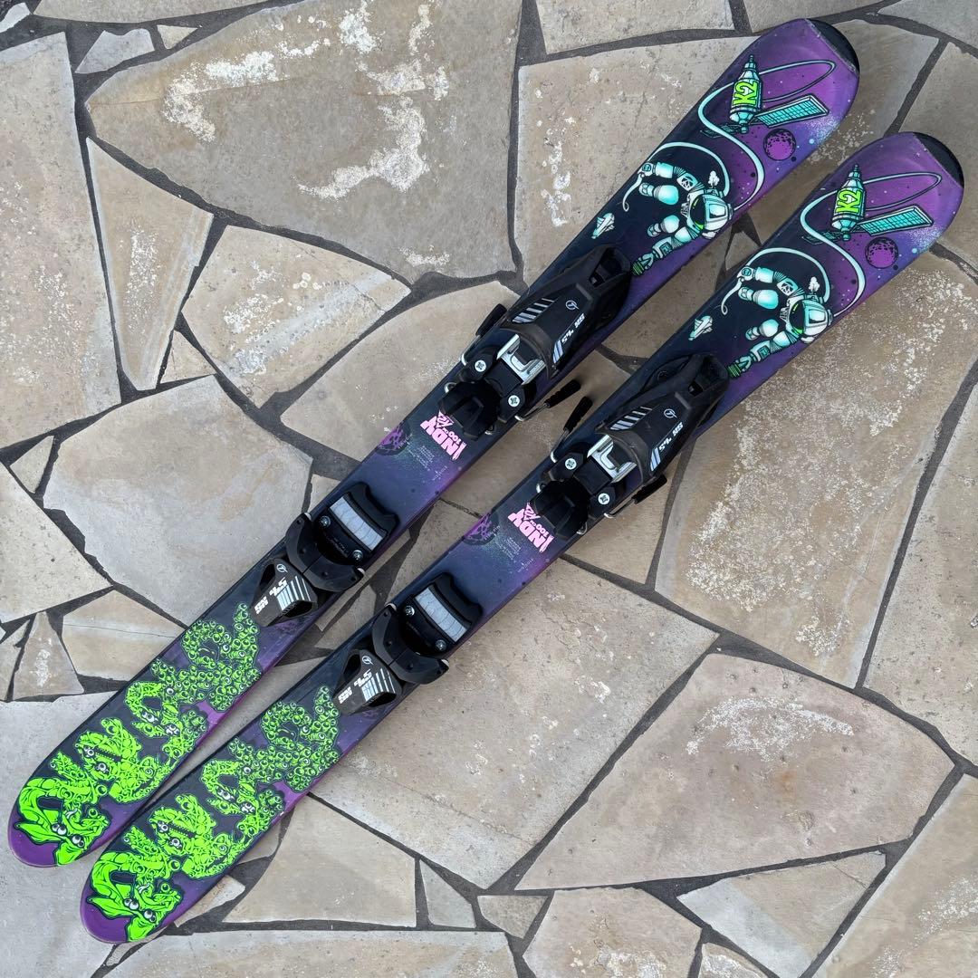 【送料込み】K2 ジュニアスキー4点セット 100cm 男の子 キッズ 小学生