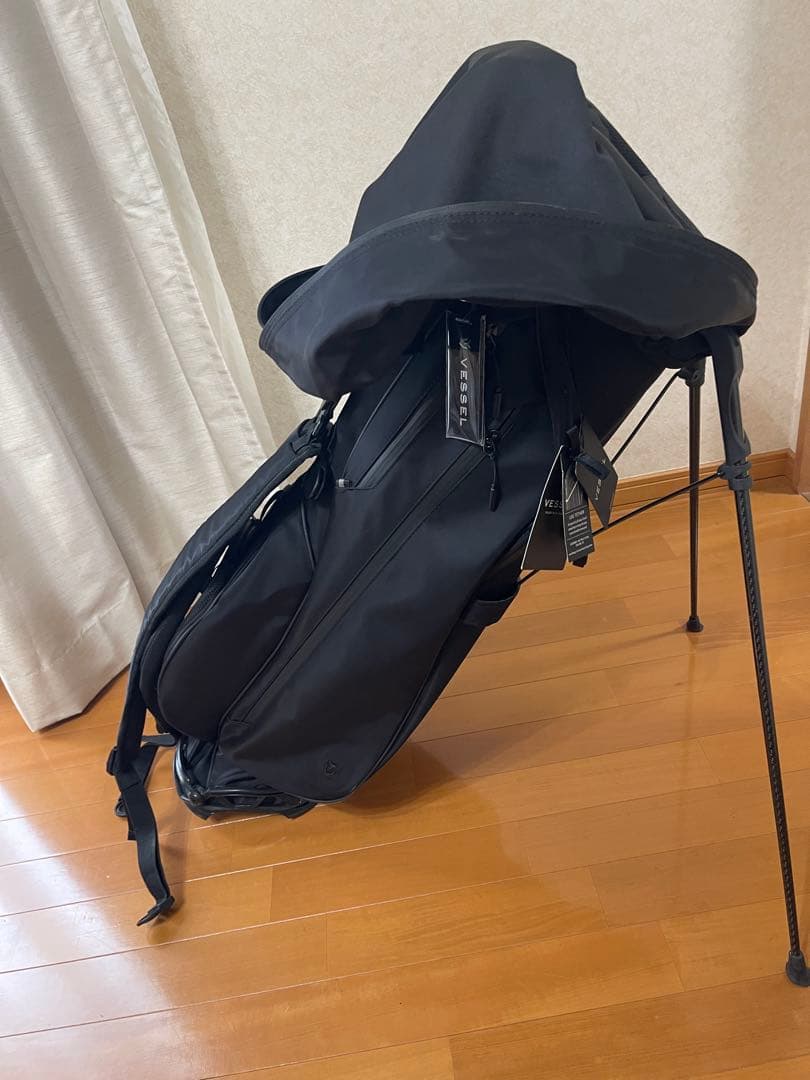 新品　VESSEL ベゼル スタンド式 キャディバッグ　タグ付