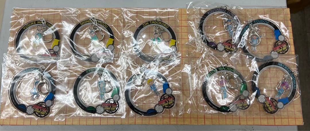 弱虫ペダル　レア　ゆらゆら　トレーディング　アクリルキーホルダー　アクキー