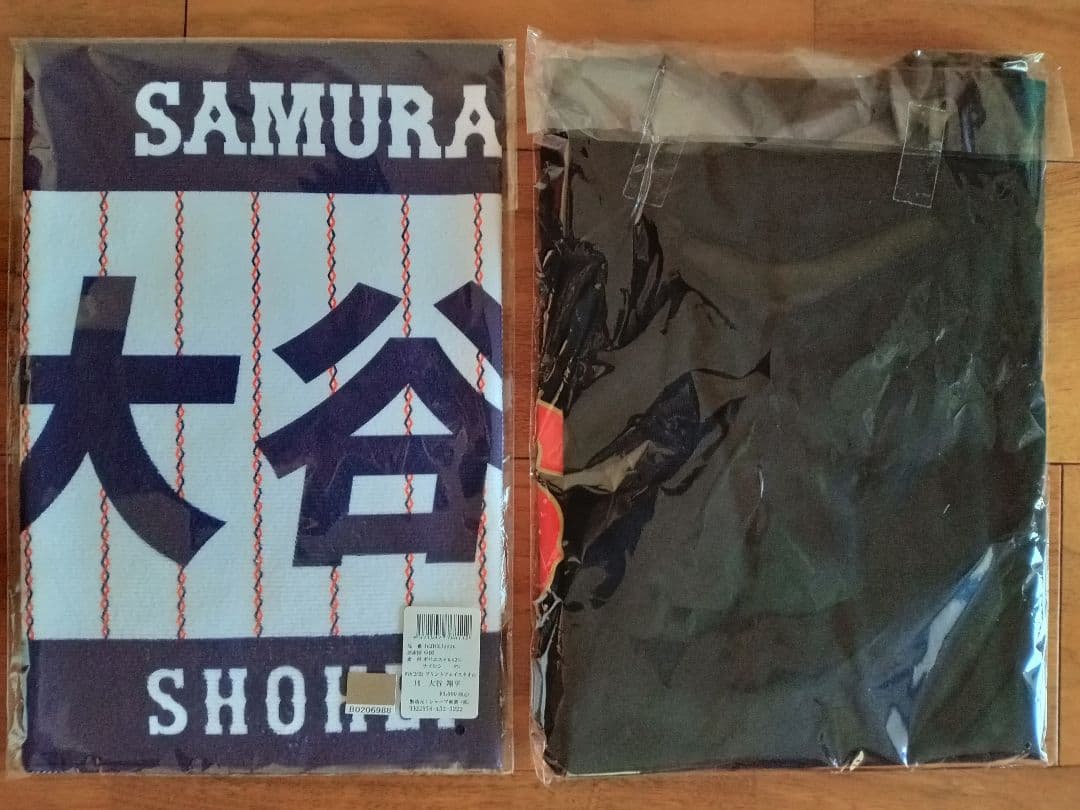 WBC2023 侍ジャパン　大谷翔平　フェイスタオル Tシャツ　Lサイズ　新品