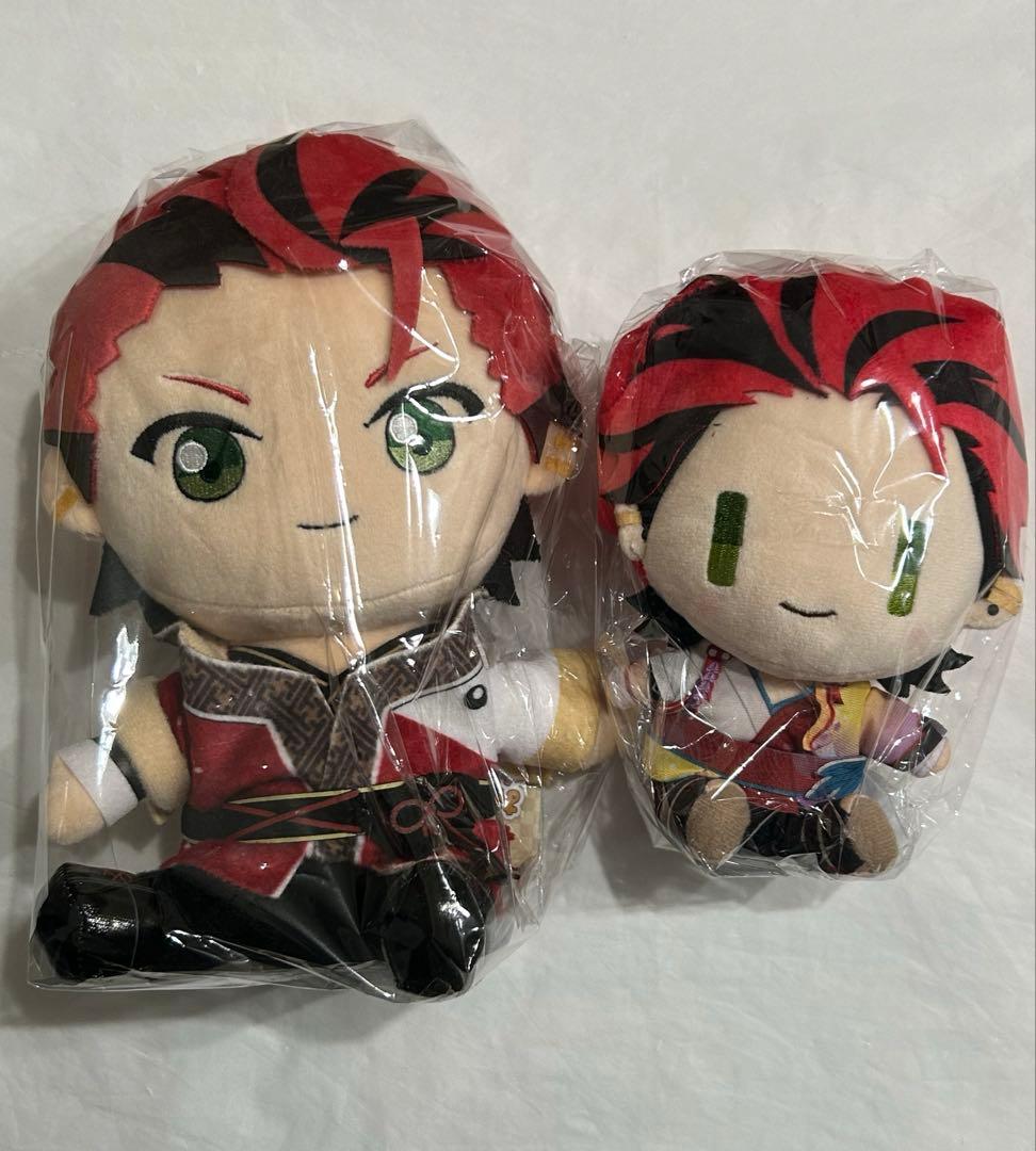 あんスタ　ぺたんおすわりぬいぐるみ　おすわりぬいぐるみ　鬼龍紅郎