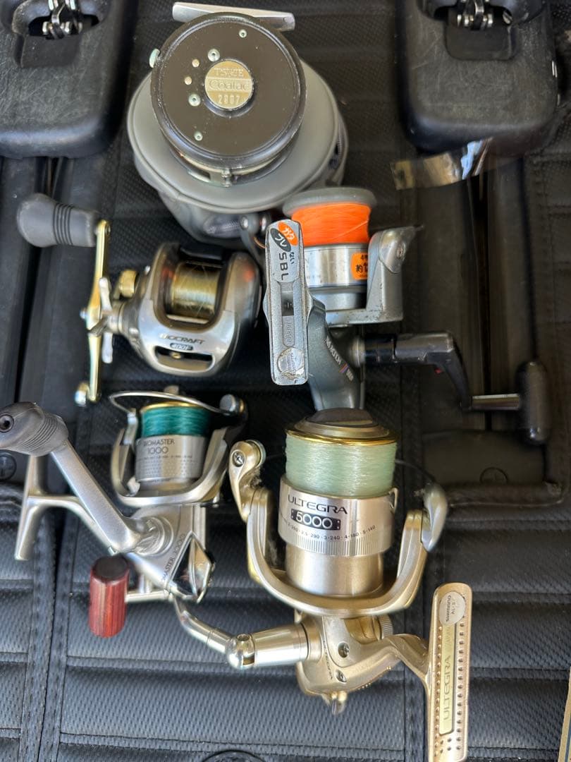 釣りリールセット ULTEGRA 5000 BIOMASTER 1000 5個