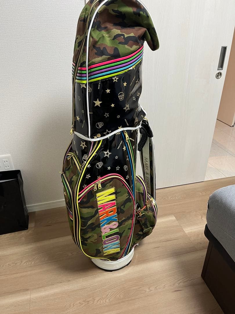 MARK & LONA 迷彩柄 ゴルフバッグ