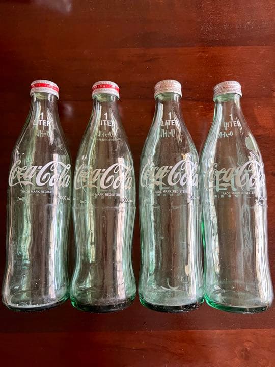 コカコーラ1Lリユース瓶　4本セット