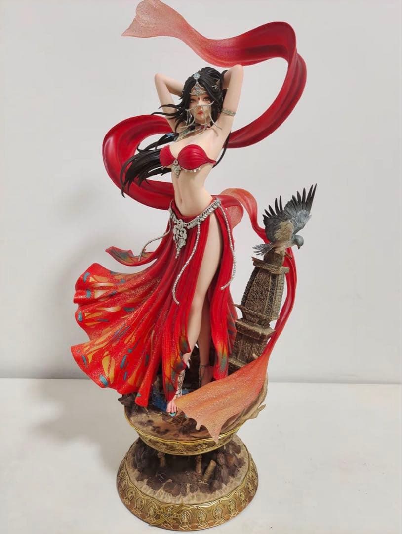 鬼刀シリーズ TES 風鈴フォンヤオ姫海琴の煙風鈴アスミ スタチュー フィギュア