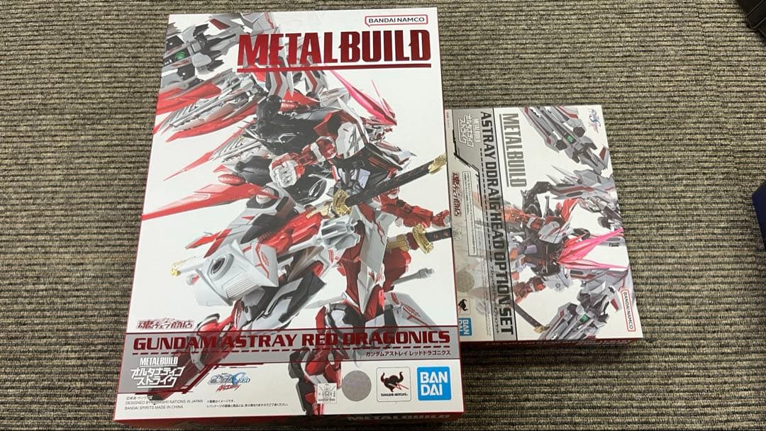 メタルビルドL BUILD アストレイ レッドドラゴニクス セット