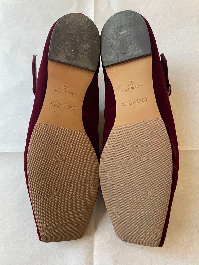 お値下げ❗️[CHEMBUR]クロスストラップフラットシューズ