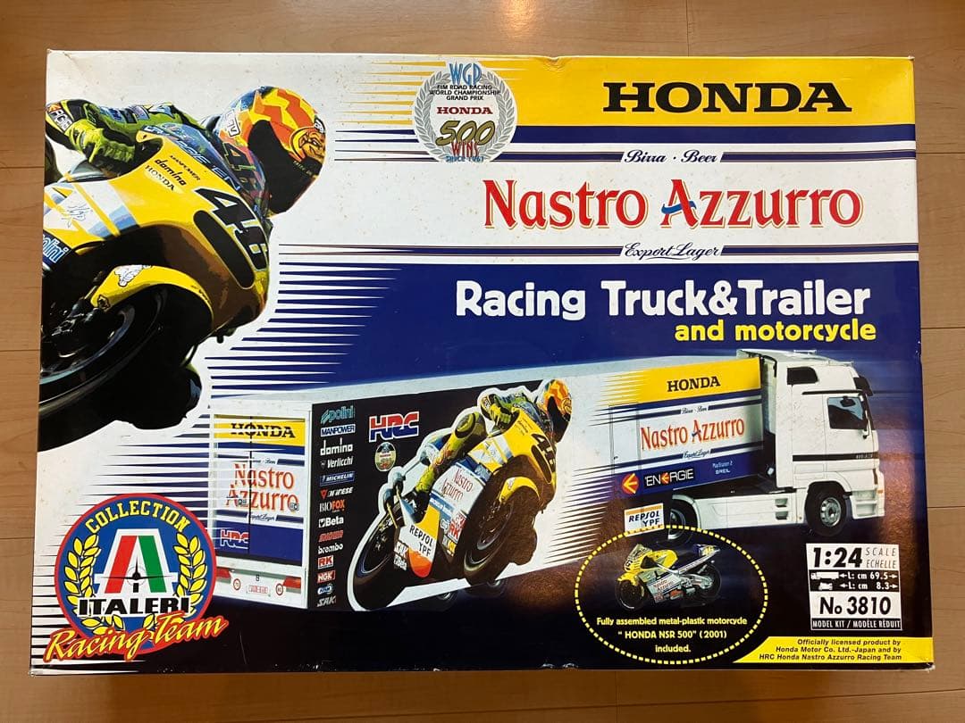 イタレリ　1/24 ホンダ　レーシング　トラック&トレーラー