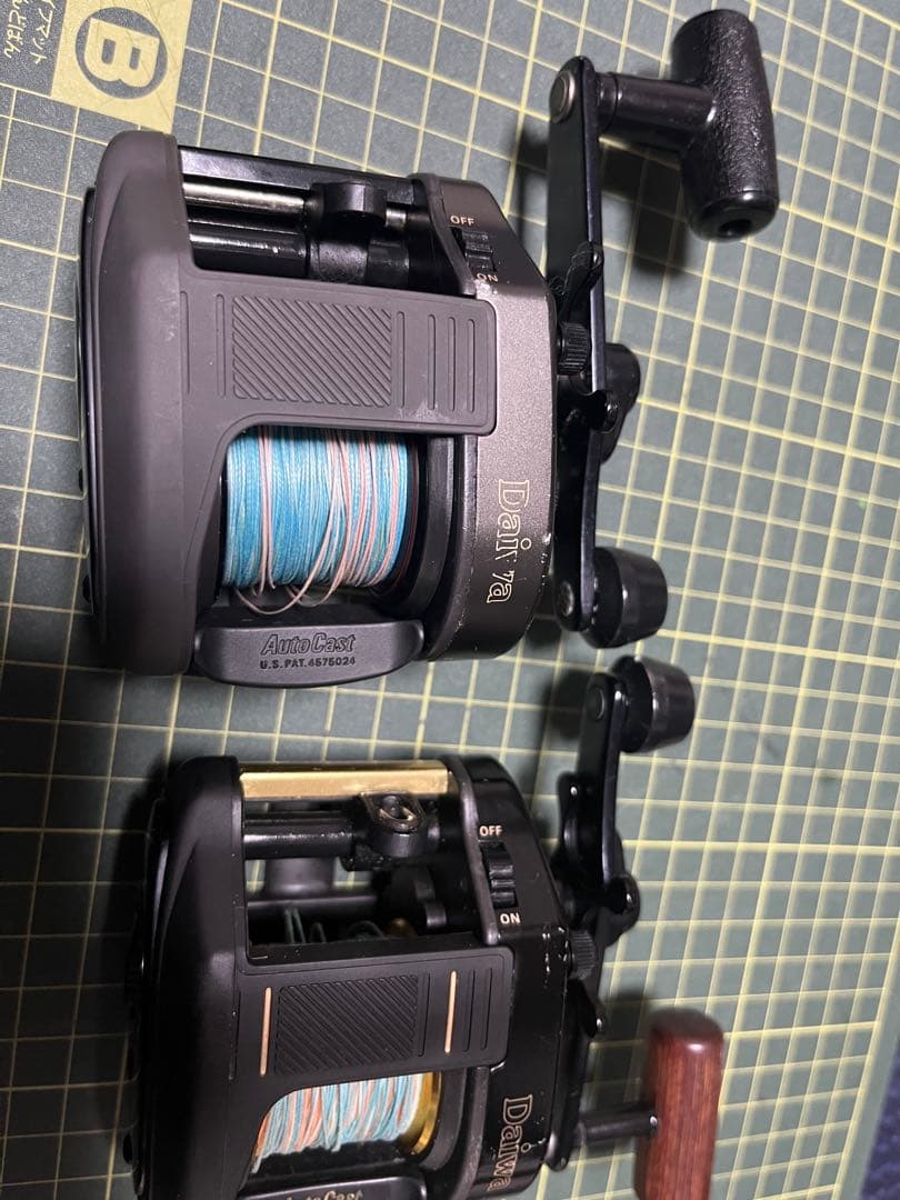 ダイワ　スーパー胴付ST-25 早技&スーパー同付GS25早技　メンテ済み　日本