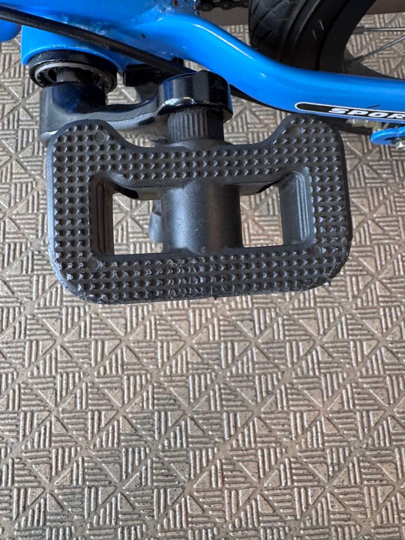 STRIDER 14x キッズ自転車 青 スタンド付　ブルー