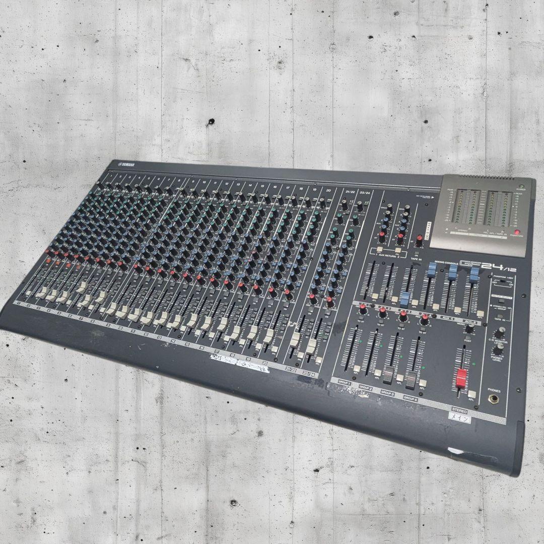 YAMAHA ミキサー GF24/12 ミキシング コンソール 通電確認済