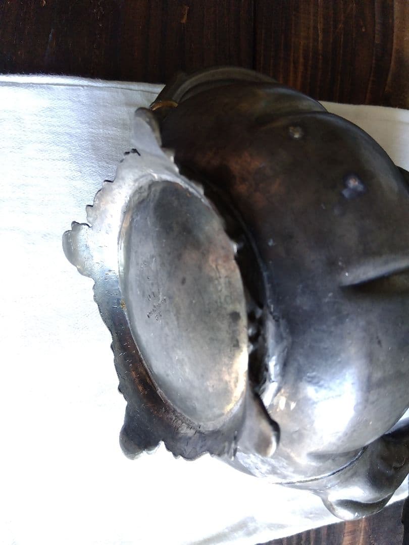 SHEFFIELD ティーポット　刻印付き イギリスアンティーク