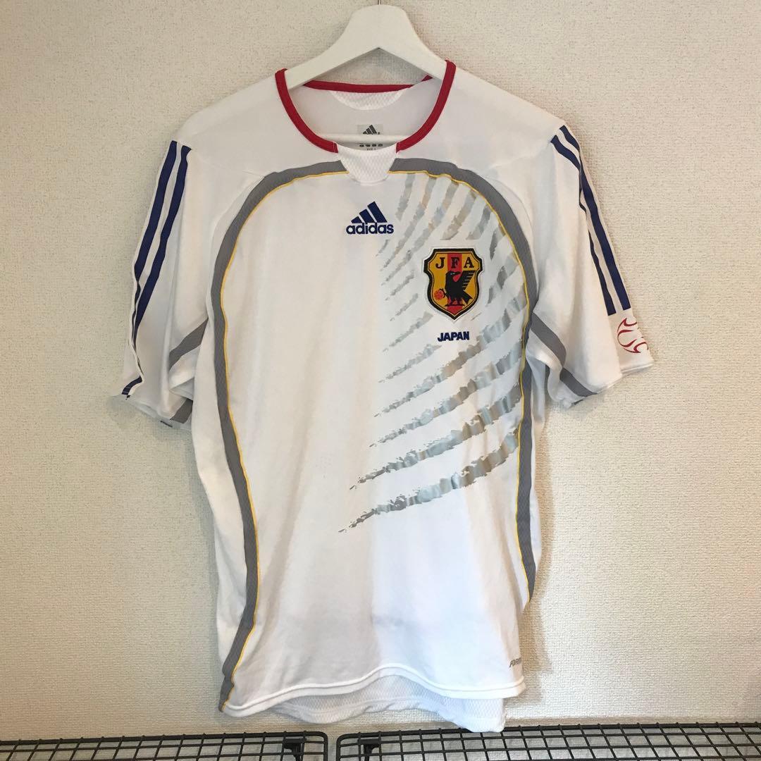 新品限定！アディダスサッカー日本代表2006ワールドカップユニフォームL/ジーコ
